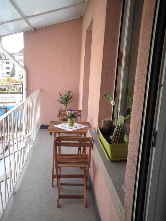 Logis Le 18 Rose Appartement Straatsburg Buitenkant foto