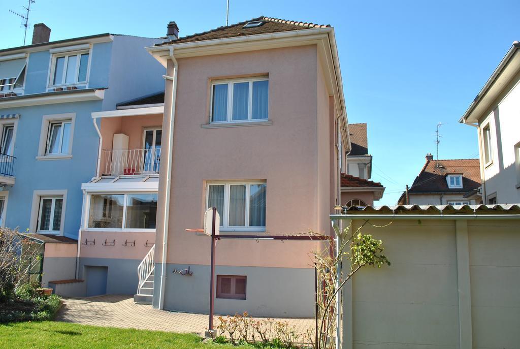 Logis Le 18 Rose Appartement Straatsburg Buitenkant foto